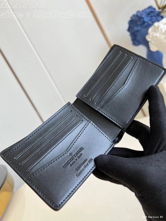 Aaa replica bags WALLET-11*8.5*2CM LOUIS SLENDER VUITTON 0809